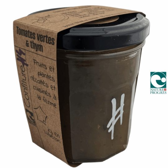 Confiture de tomates vertes & thym