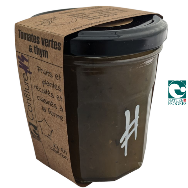 Confiture de tomates vertes & thym