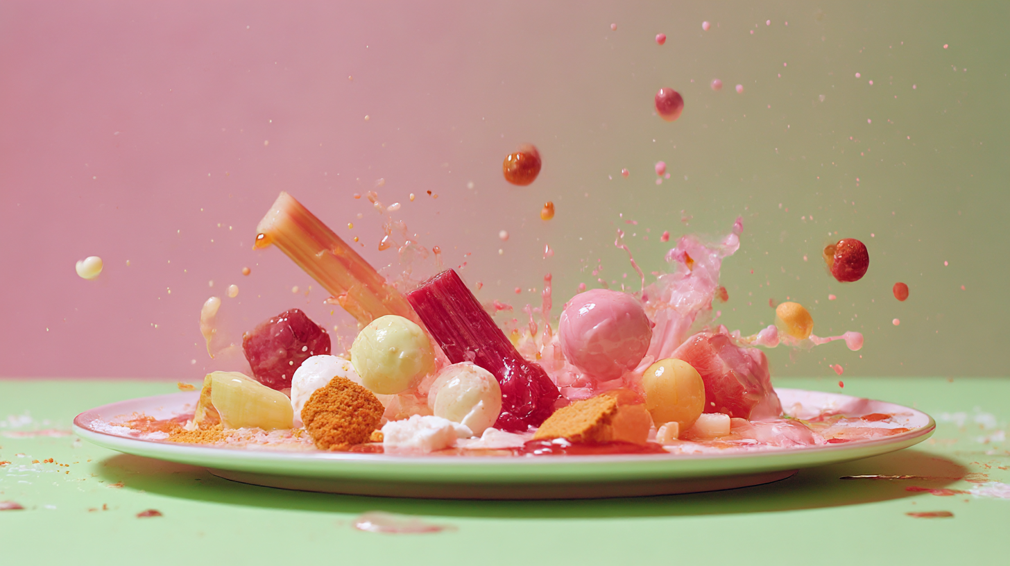 Garniture raffinée d’un cheesecake