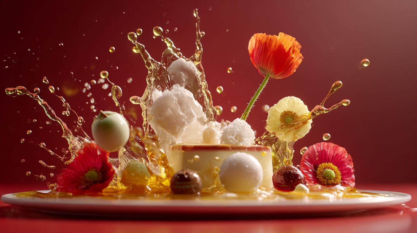 Panna cotta au coquelicot