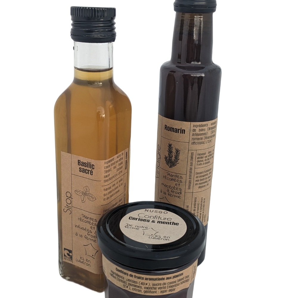 Sirops - Confitures - Vinaigres