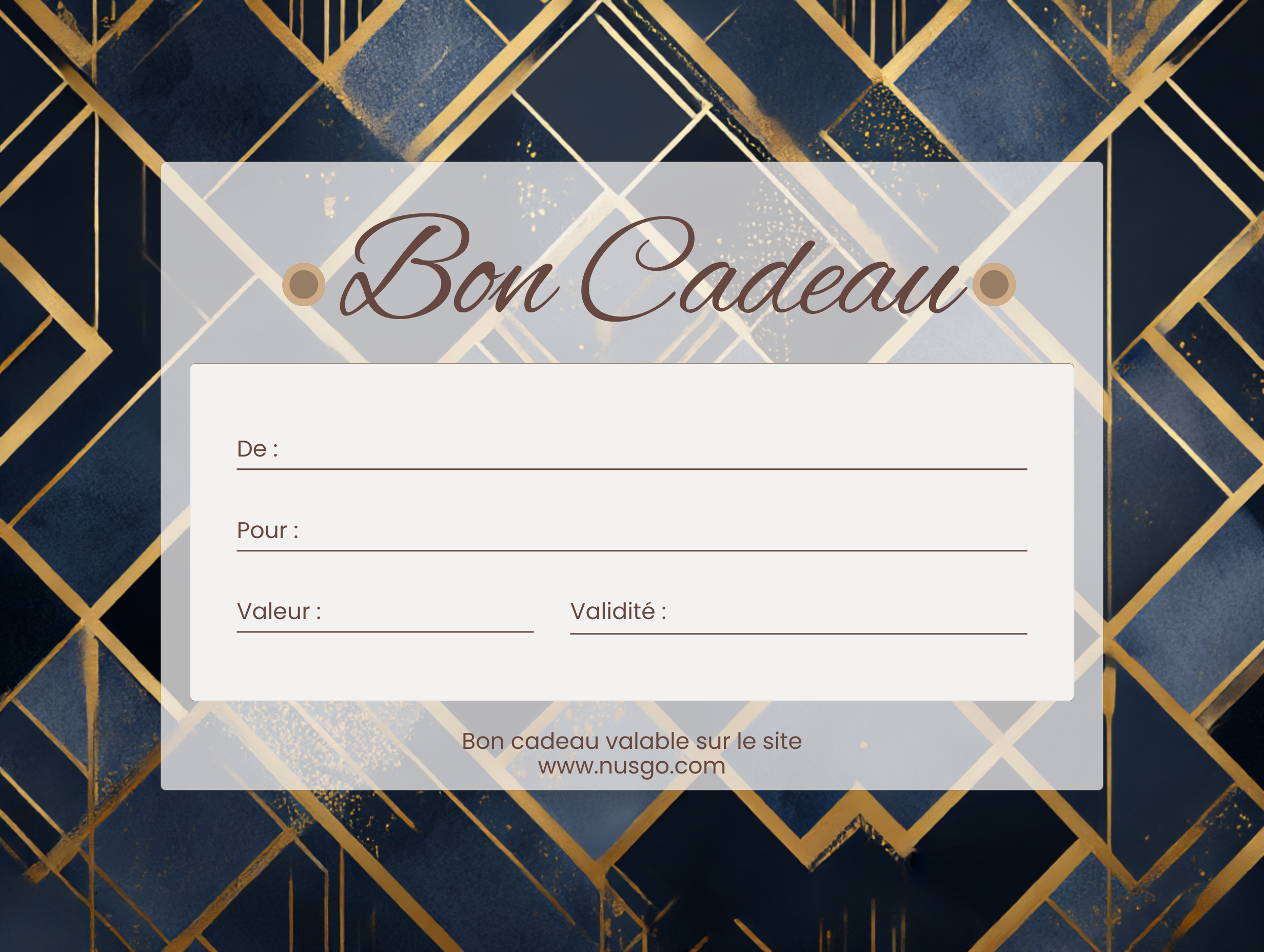 Bon cadeau – Image 2